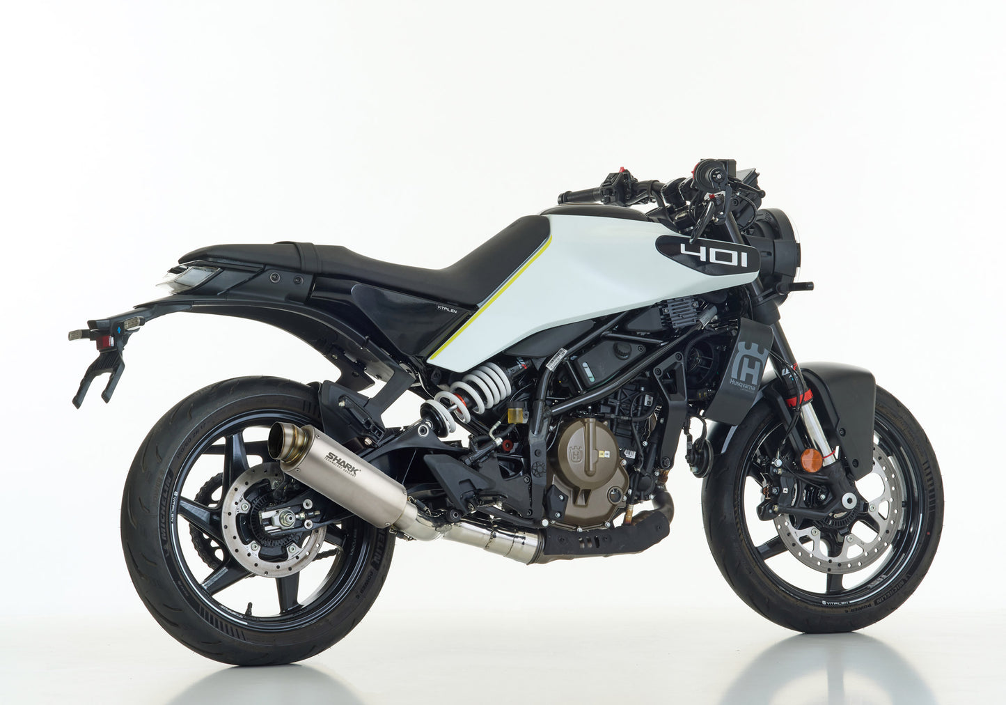 SHARK SRC 4 Aupuff passend für KTM 390 Duke 2024-2025 - Kama Bike Parts