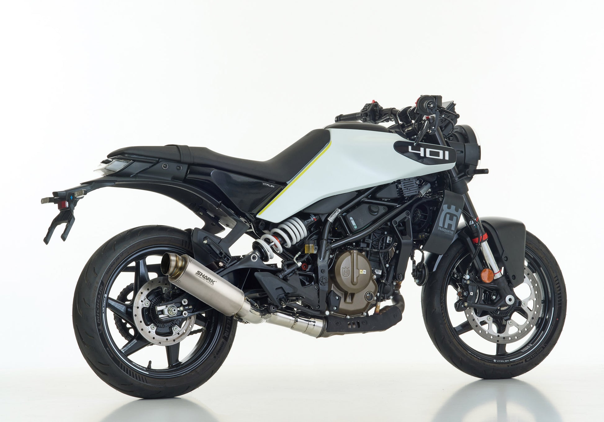 SHARK SRC 4 Aupuff passend für KTM 390 Duke 2024-2025 - Kama Bike Parts
