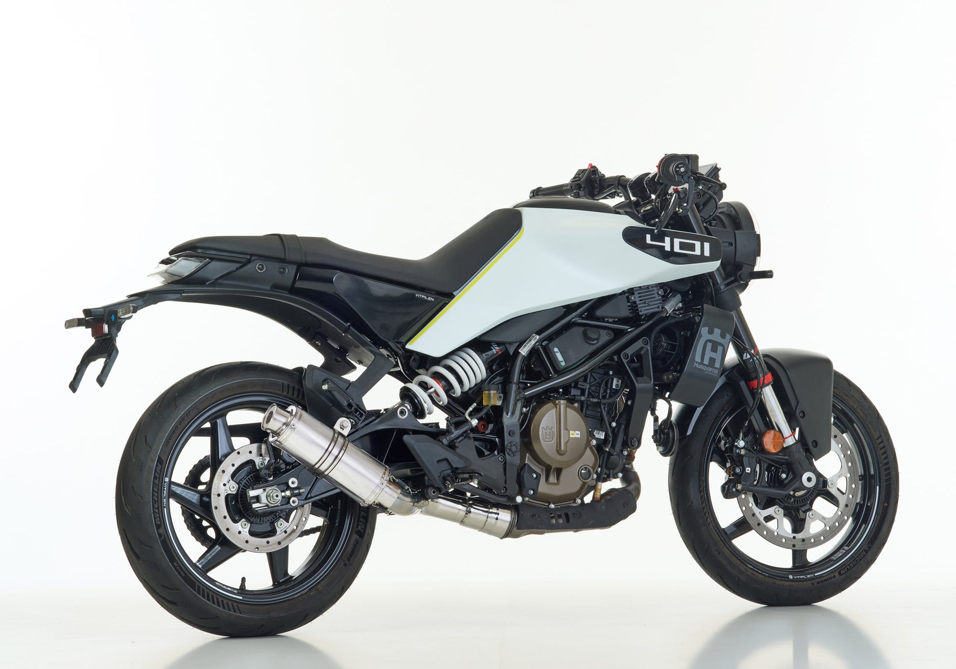 HURRIC Supersport Aupuff passend für KTM 125 Duke 2024-2025 - Kama Bike Parts