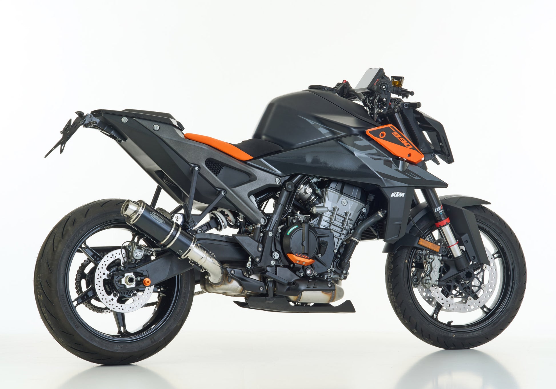 HURRIC Supersport Aupuff Super Short passend für KTM 990 Duke 2024-2025 - Kama Bike Parts