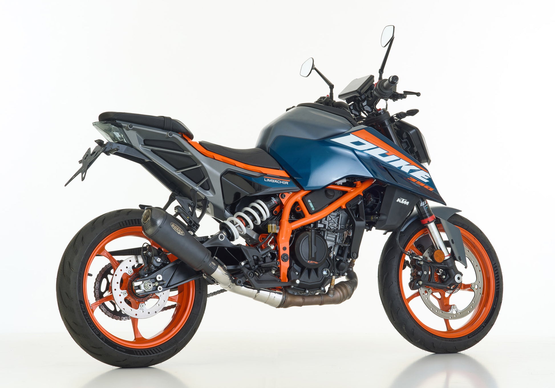 SHARK DSX-7 Aupuff passend für KTM 125 Duke 2024-2025 - Kama Bike Parts