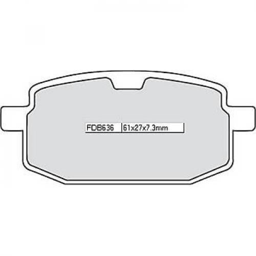 FERODO Bremsbelag FDB 636 AG - Kama Bike Parts