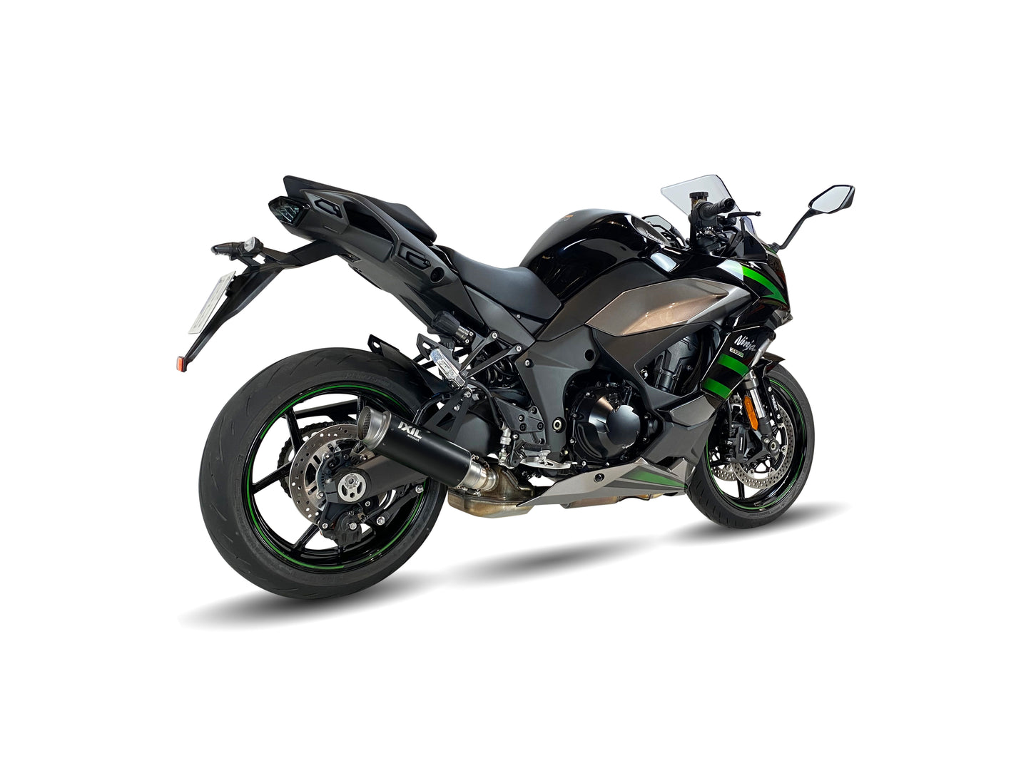 IXIL RC3B Auspuff schwarz passend für Kawasaki Ninja 1000 SX 2020-2024
