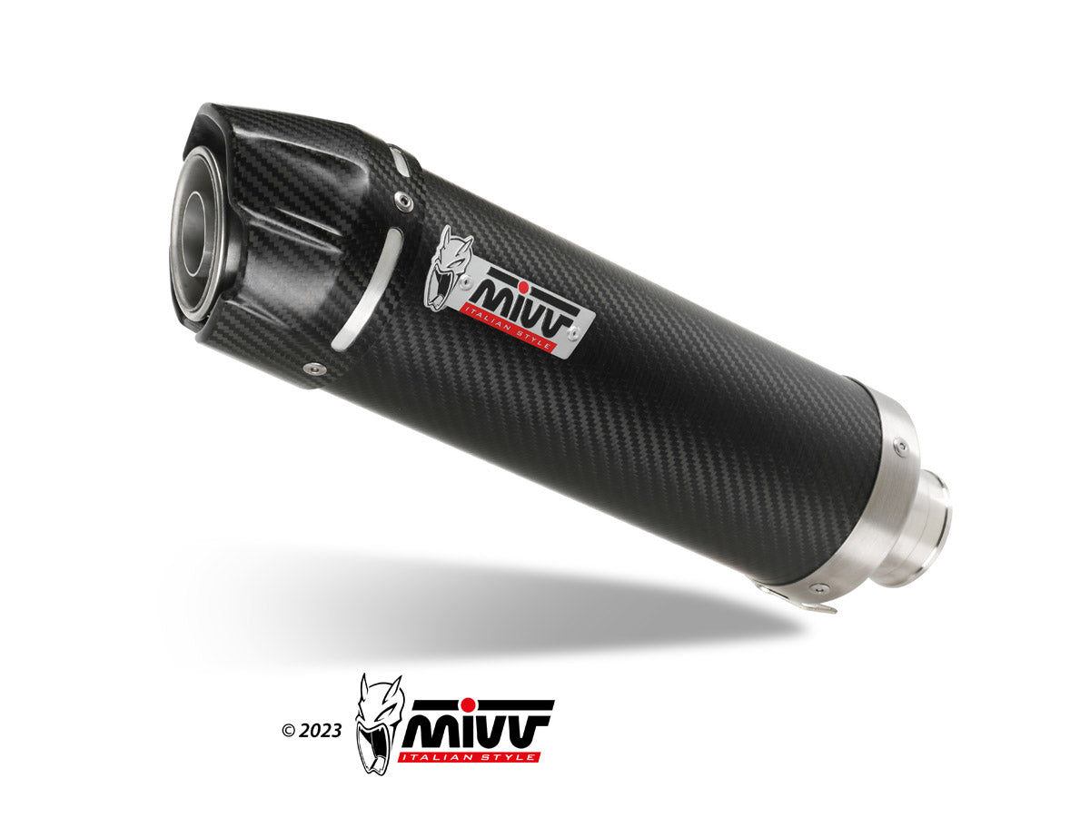 MIVV GP Auspuff Carbon passend für CFMOTO 450 NK 2023-2024
