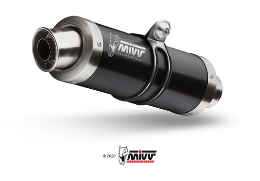 MIVV GP Auspuff schwarz passend für SUZUKI GSX-R 600 2008-2010