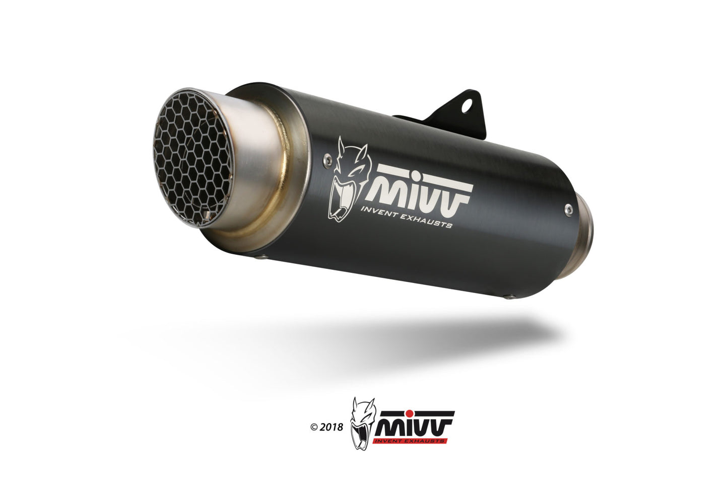 MIVV GPpro Auspuff schwarz passend für SUZUKI GSX-S 125 2017-2020