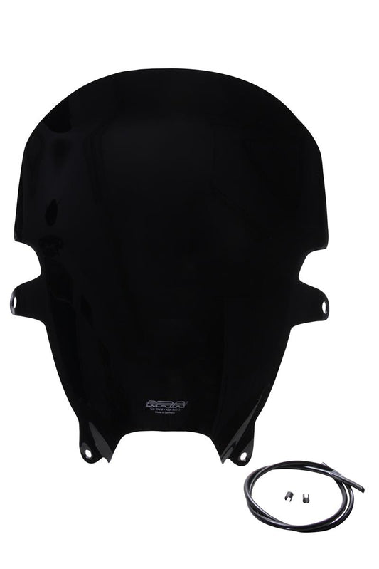 MRA Tourenscheibe "T" schwarz passend für Suzuki GSF 600 S 2000- / 1200 S 01-05
