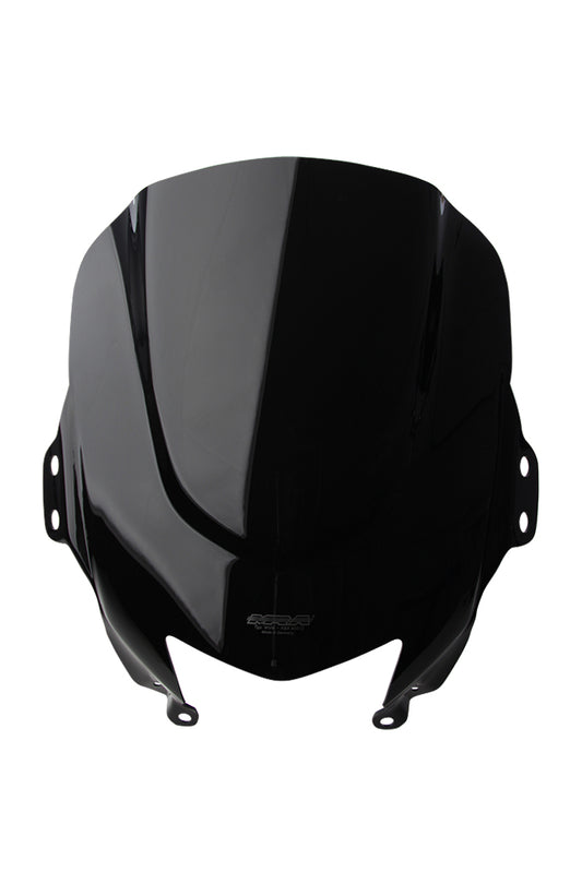 MRA Racingscheibe "R" schwarz passend für Suzuki GSF 650 S Bandit 2009-