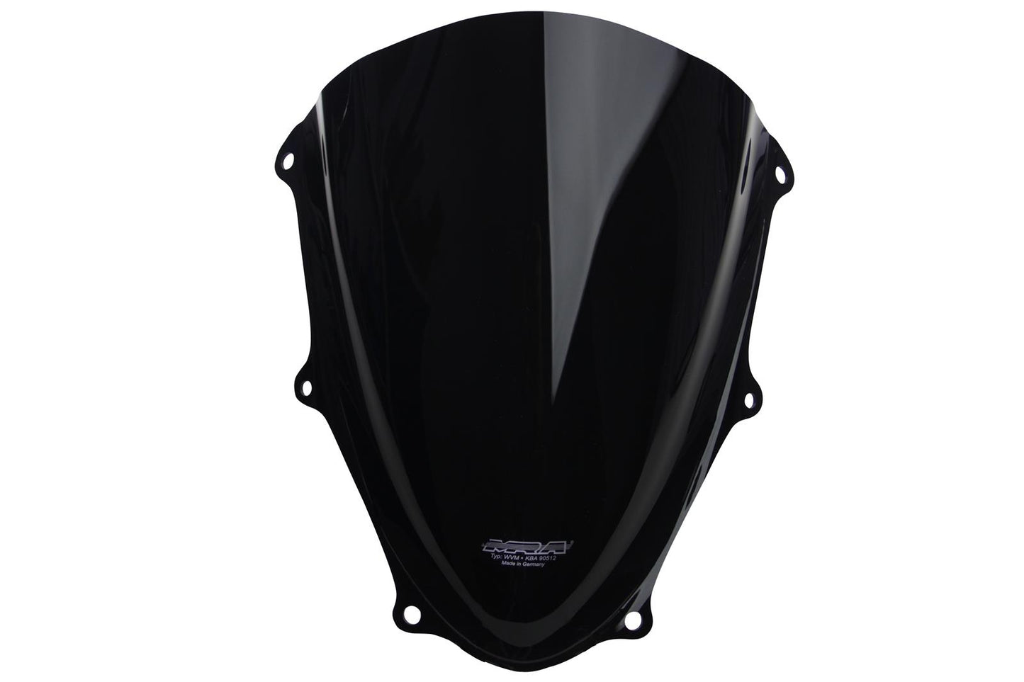 MRA Racingscheibe "R" schwarz passend für Suzuki GSX-R 1000 /R 2017-