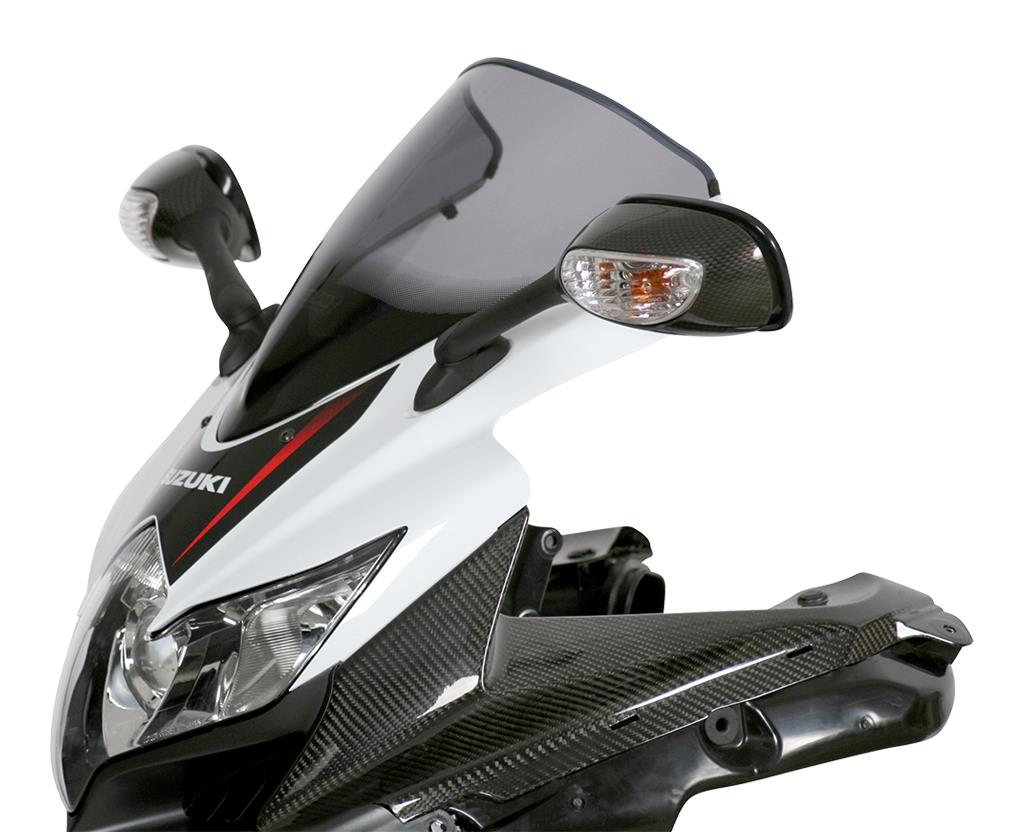 MRA Racingscheibe rauchgrau passend für Suzuki GSX-R 600 GSX-R 750 2008-2010
