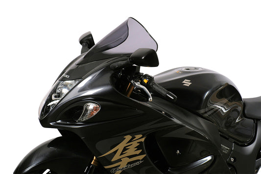 MRA Racingscheibe "R" schwarz passend für Suzuki GSX-R 1300 HAYABUSA 2008-2020