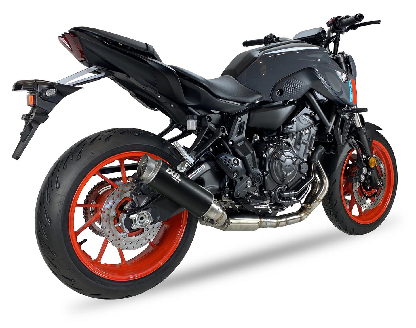 IXIL RC3B Auspuff Komplettanlage passend für Yamaha MT-07 2021-2024