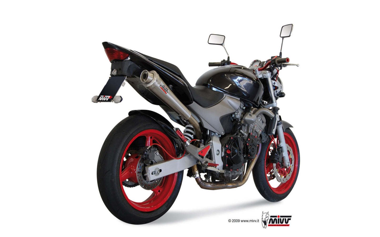MIVV X-Cone Auspuff passend für Honda CB 600 Hornet 2003-2006