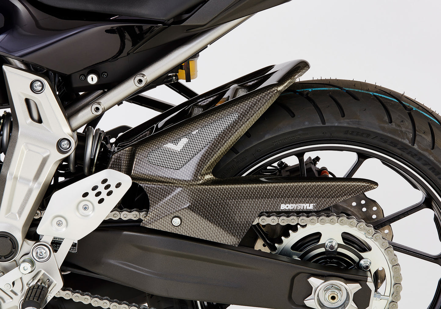 BODYSTYLE Hinterradabdeckung passend für TRIUMPH Street Triple R 2017-2025