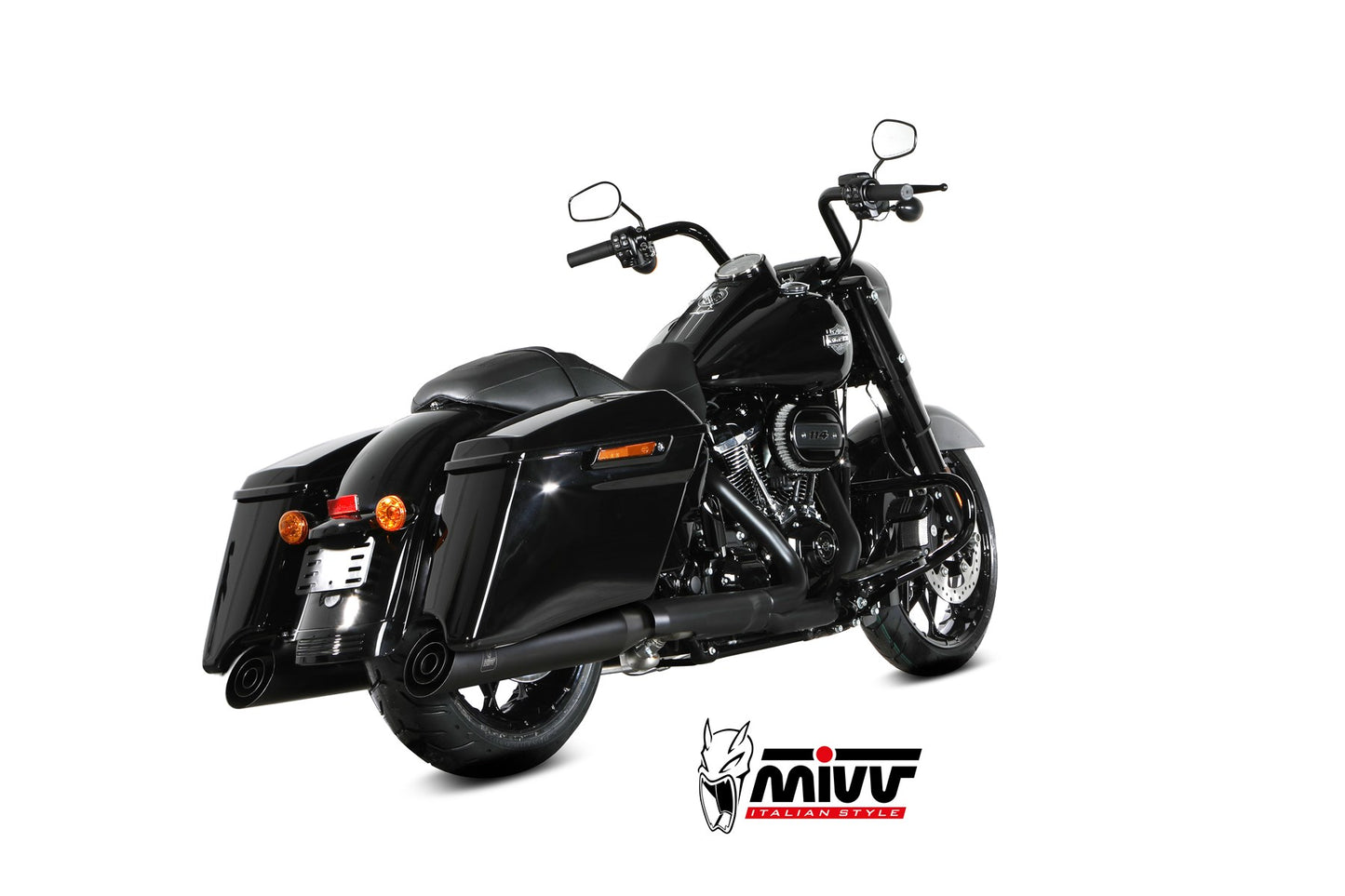 MIVV HR-1 Auspuff passend für HARLEY DAVIDSON ELECTRA GLIDE 2017-2023
