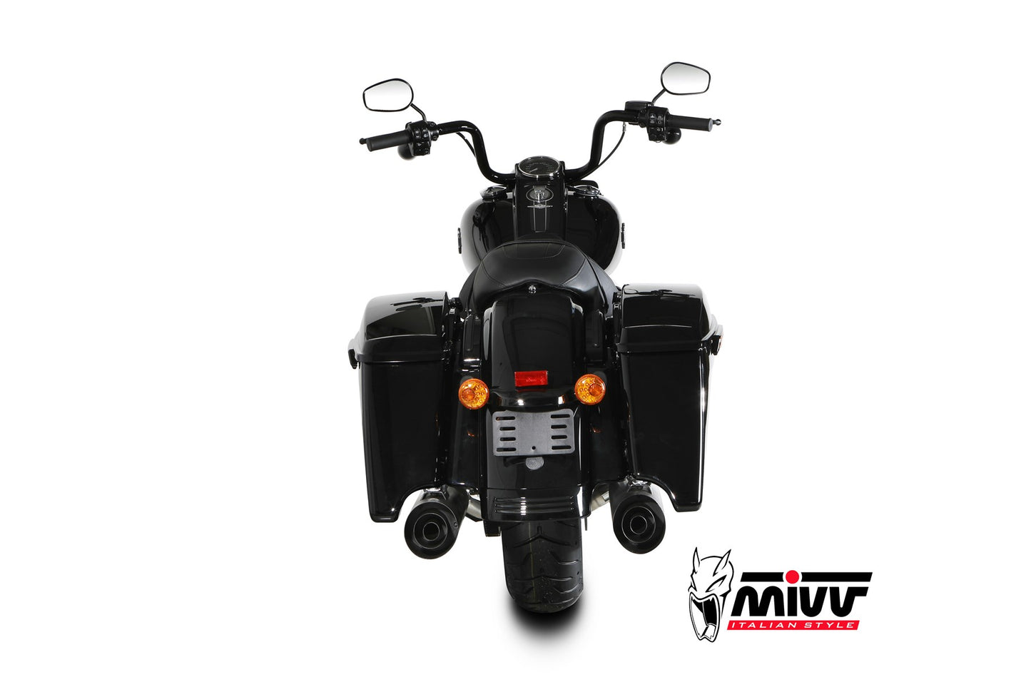 MIVV HR-1 Auspuff passend für HARLEY DAVIDSON ELECTRA GLIDE 2017-2023