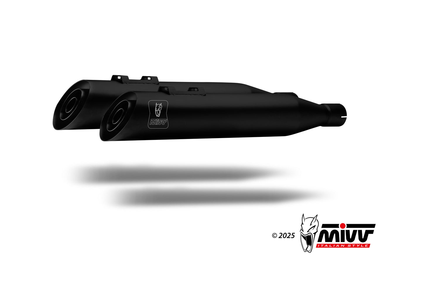 MIVV HR-1 Auspuff passend für HARLEY DAVIDSON ELECTRA GLIDE 2017-2023