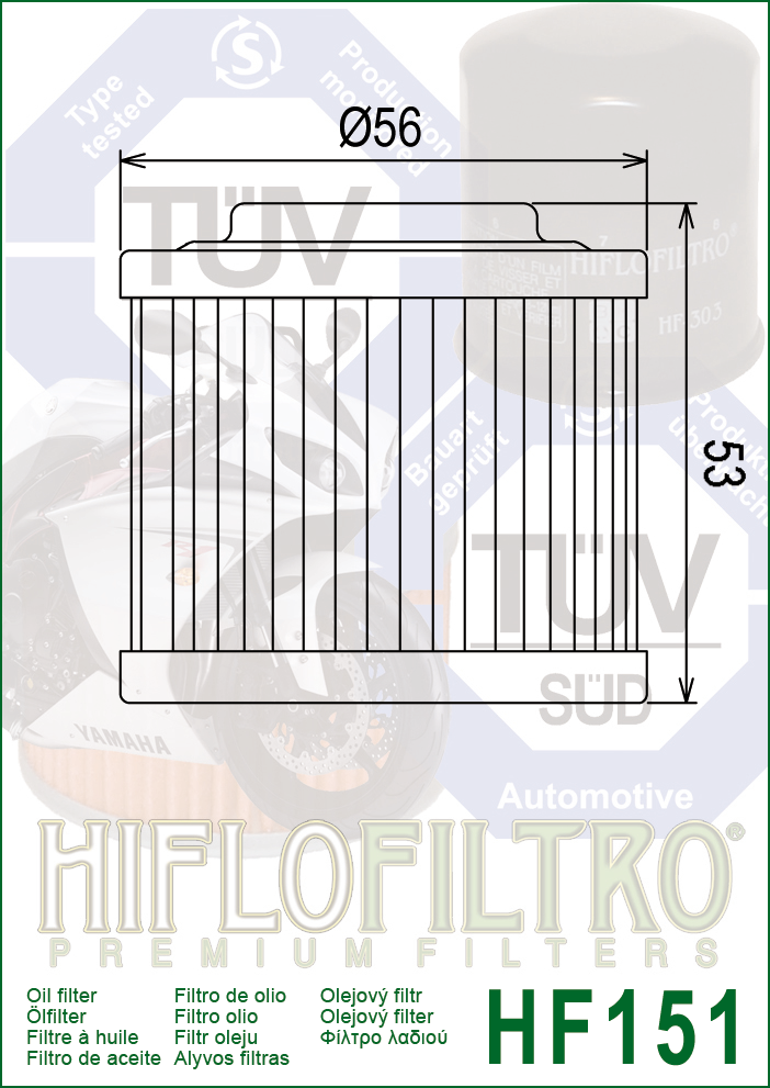 Ölfilter Hiflo HF151