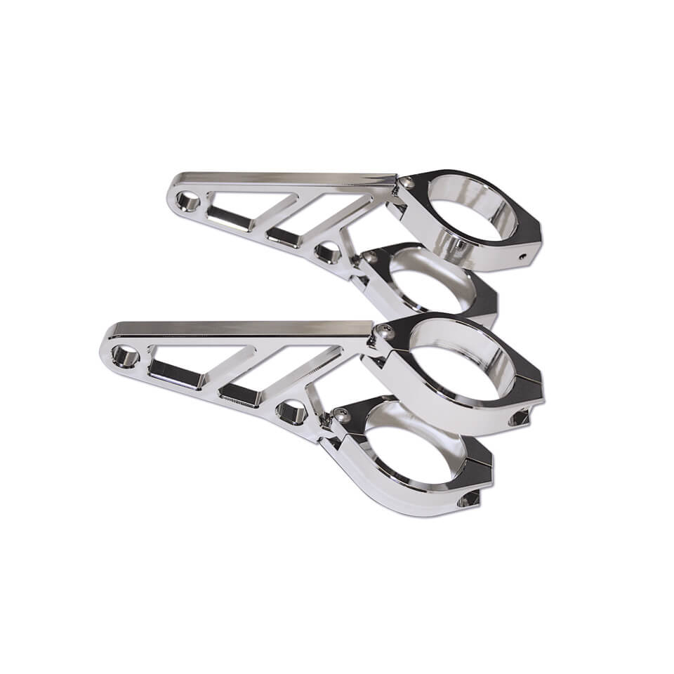 HIGHSIDER CNC Scheinwerferhalter-Set kurz - Kama Bike Parts