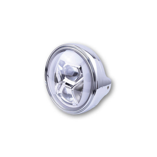 HIGHSIDER 7 Zoll LED Scheinwerfer LTD TYP 8 mit TFL Kurvenlicht - Kama Bike Parts