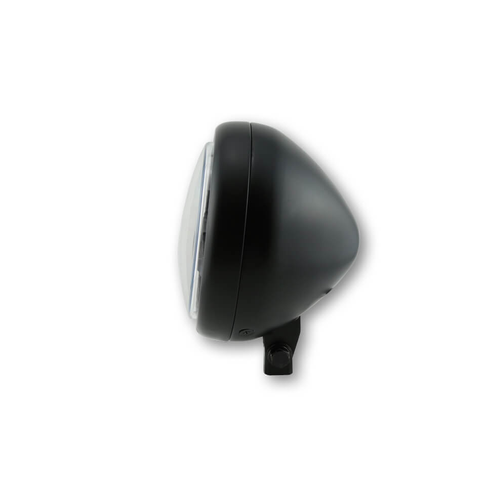 HIGHSIDER 5 3/4 Zoll LED-Scheinwerfer PECOS TYP 5 schwarz matt - Kama Bike Parts