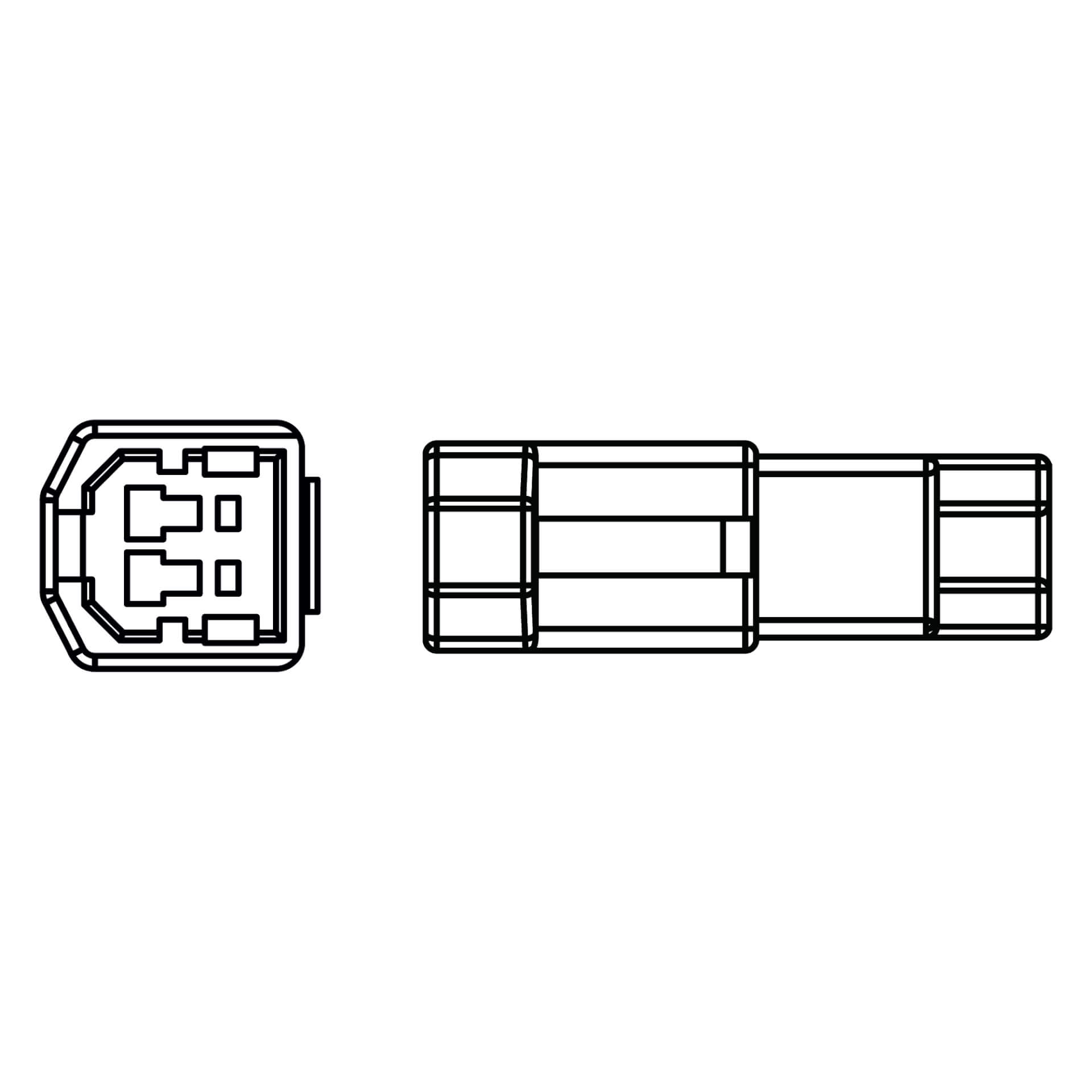HIGHSIDER Adapterkabel für Mini-Blinker passend für Ducati - Kama Bike Parts