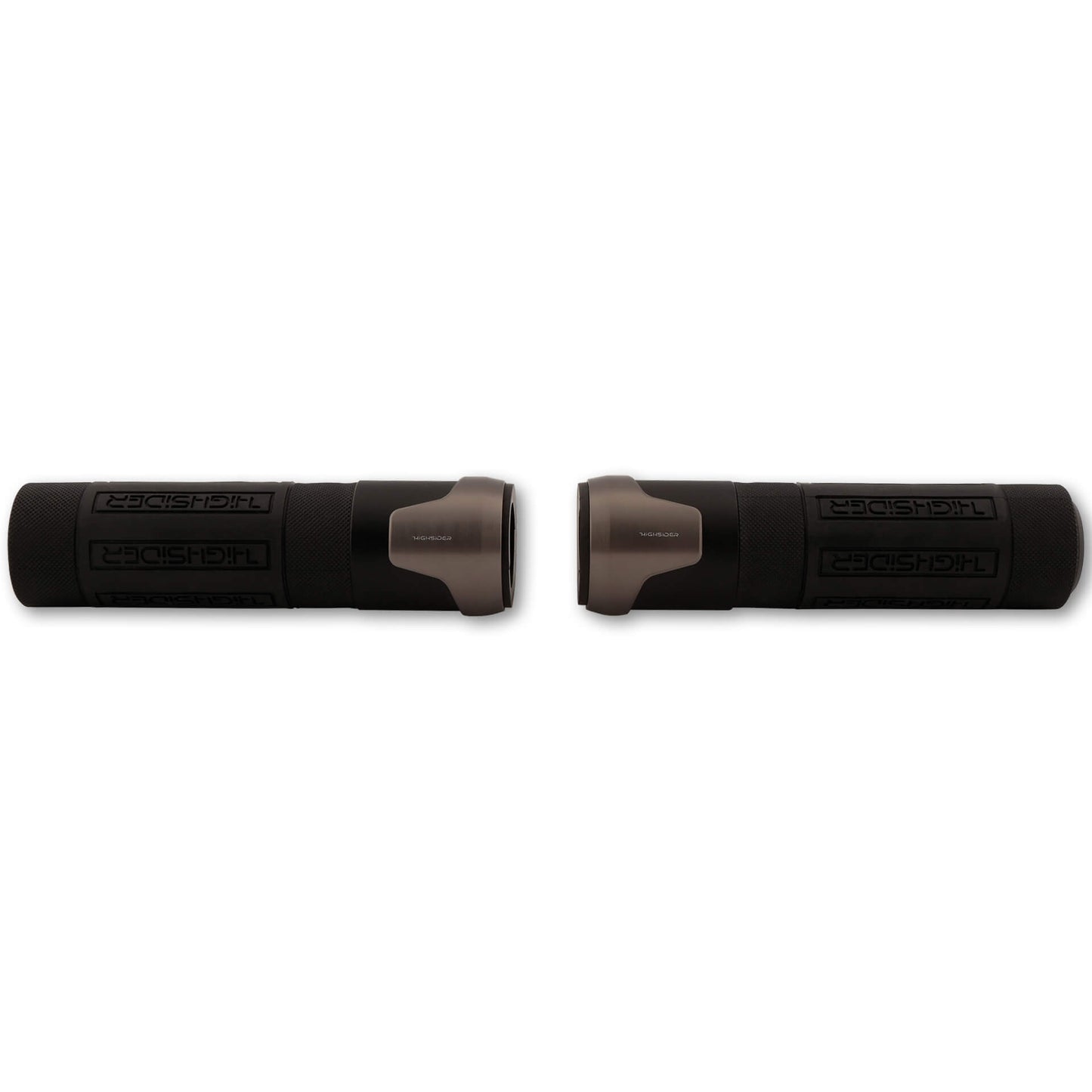 HIGHSIDER AKRON Lenkergriffe 7/8 Zoll (22,2 mm) 132 mm titan - Kama Bike Parts