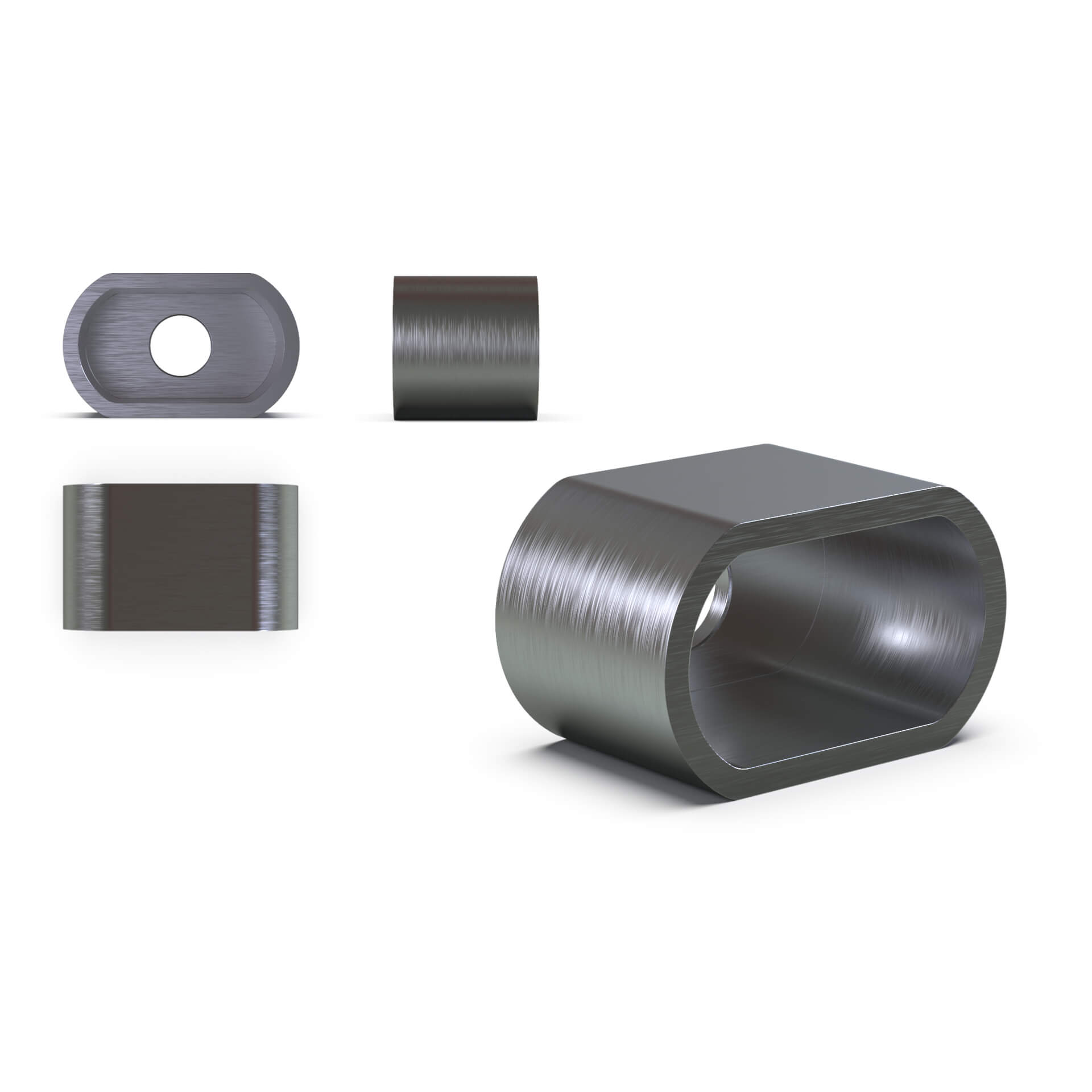 HIGHSIDER CNC Einschweißgehäuse für MODUL 2 - Kama Bike Parts