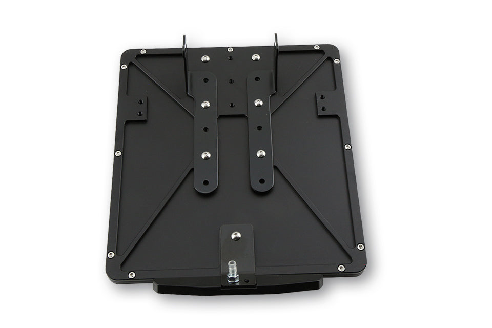 HIGHSIDER CNC Kennzeichen Halteplatte schwarz eloxiert - Kama Bike Parts
