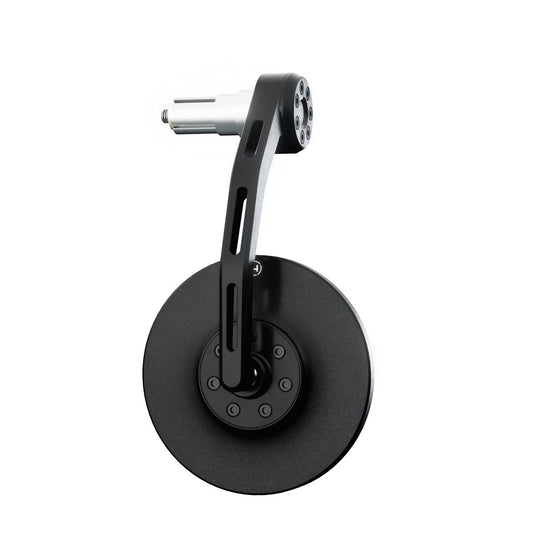 HIGHSIDER CONERO EVO BLACK EDITION Lenkerendenspiegel lang - Kama Bike Parts