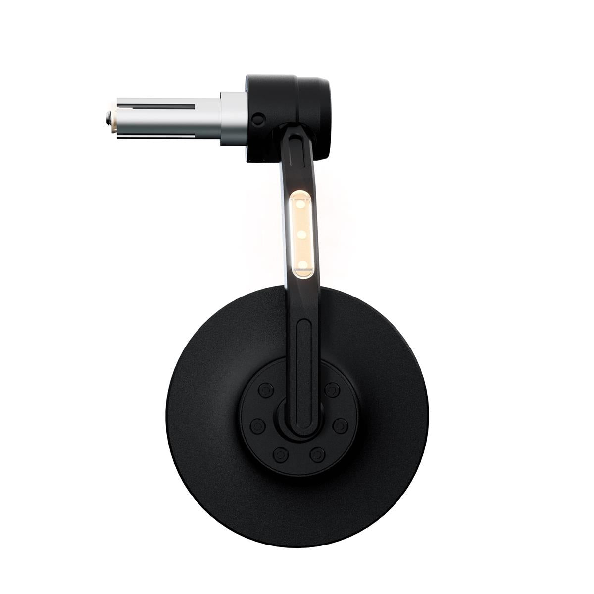 HIGHSIDER CONERO EVO BLACK EDITION Lenkerendenspiegel mit LED Blinker - Kama Bike Parts