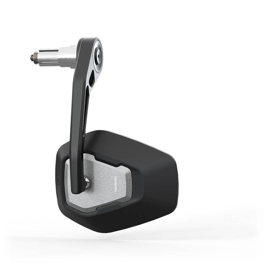 HIGHSIDER ESAGANO-RS EVO Lenkerendenspiegel schwarz/silber für 1 u. 7/8 Zoll E-geprüft Stück - Kama Bike Parts