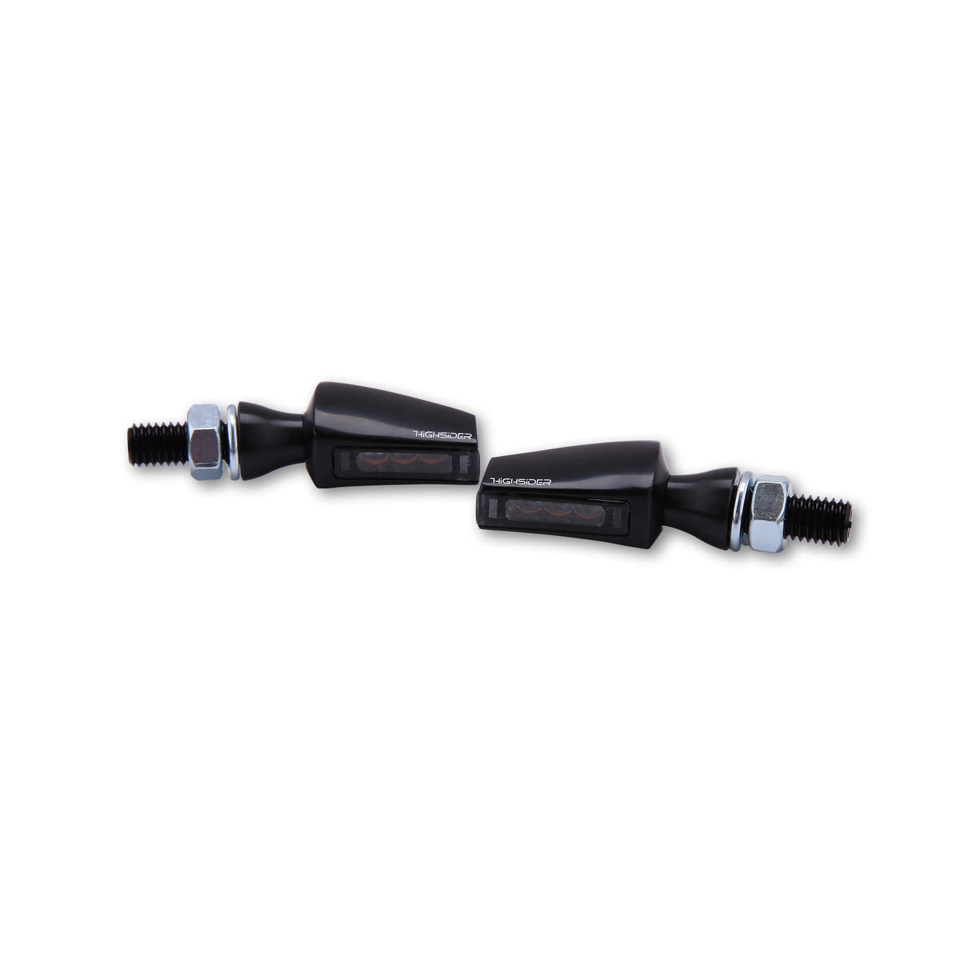 HIGHSIDER LED Blinker FLIGHT getöntes Glas - Kama Bike Parts