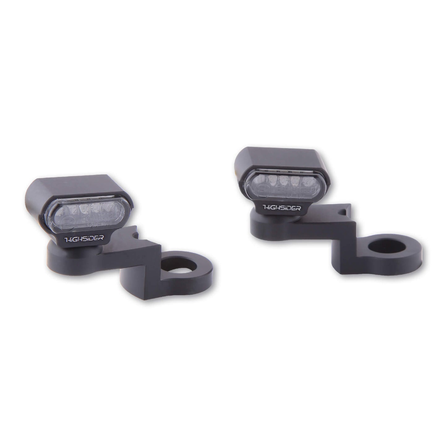 HIGHSIDER LED Blinker mit CNC Spiegelbefestigung TYP 1 - Kama Bike Parts