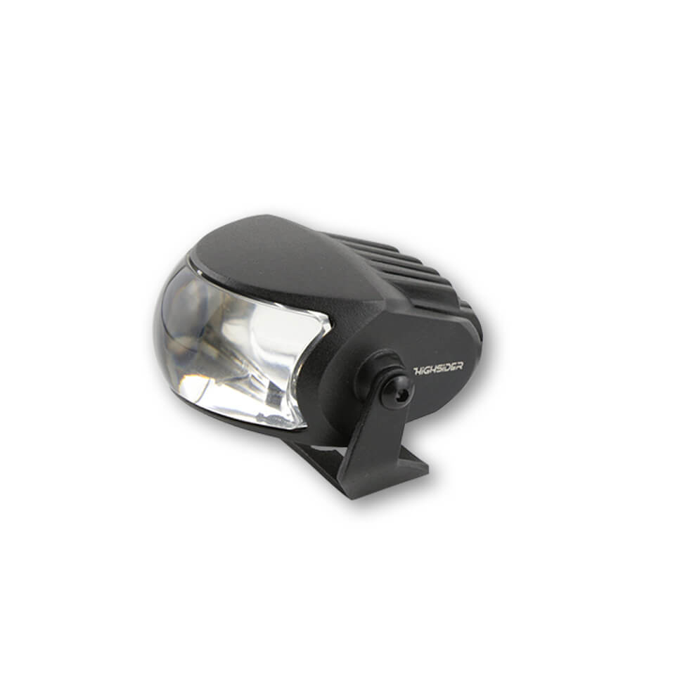 HIGHSIDER LED Fernscheinwerfer COMET- HIGH matt schwarz - Kama Bike Parts