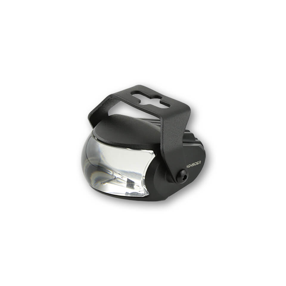 HIGHSIDER LED Fernscheinwerfer COMET- HIGH matt schwarz - Kama Bike Parts