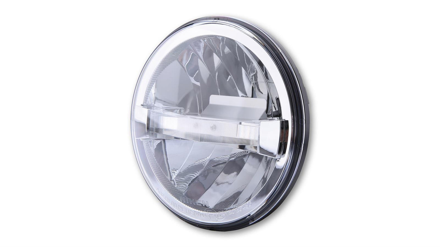 HIGHSIDER LED Hauptscheinwerfereinsatz Typ 4 DRL 7 Zoll - Kama Bike Parts