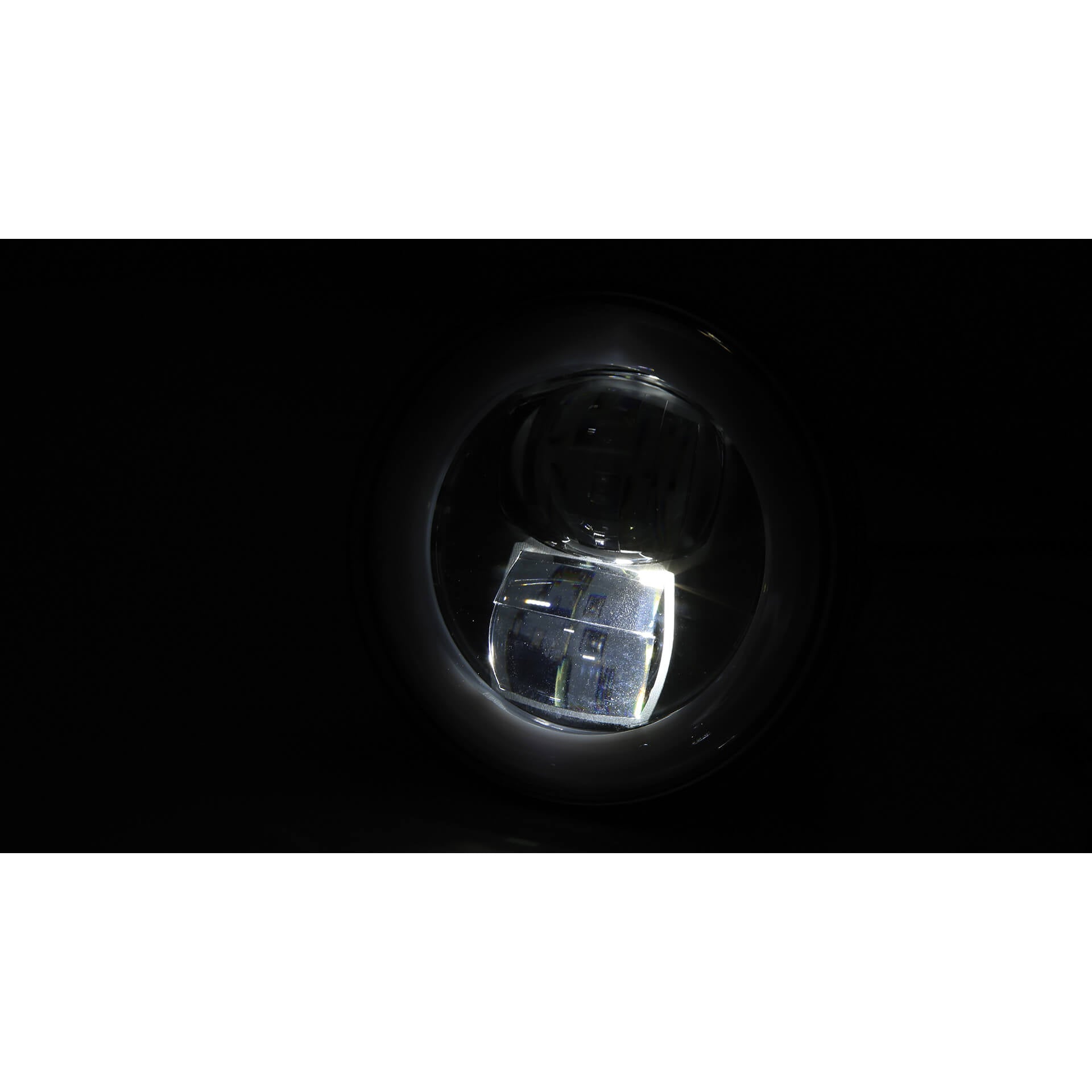 HIGHSIDER LED Hauptscheinwerfereinsatz TYP 9 rund 4 3/4 Zoll mit Standlichtring - Kama Bike Parts