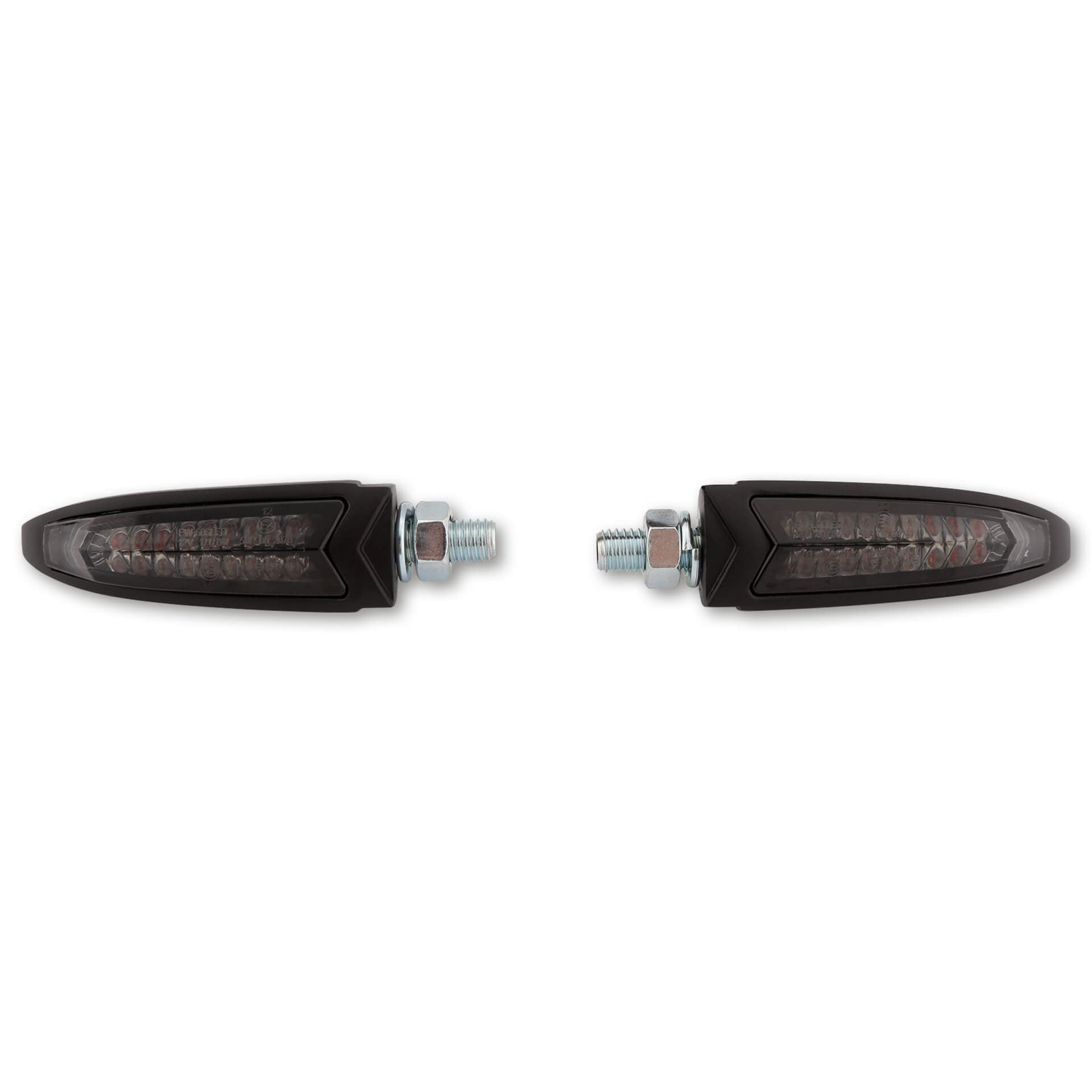 HIGHSIDER LED Rück- Bremslicht Blinker Einheit ARC schwarz - Kama Bike Parts