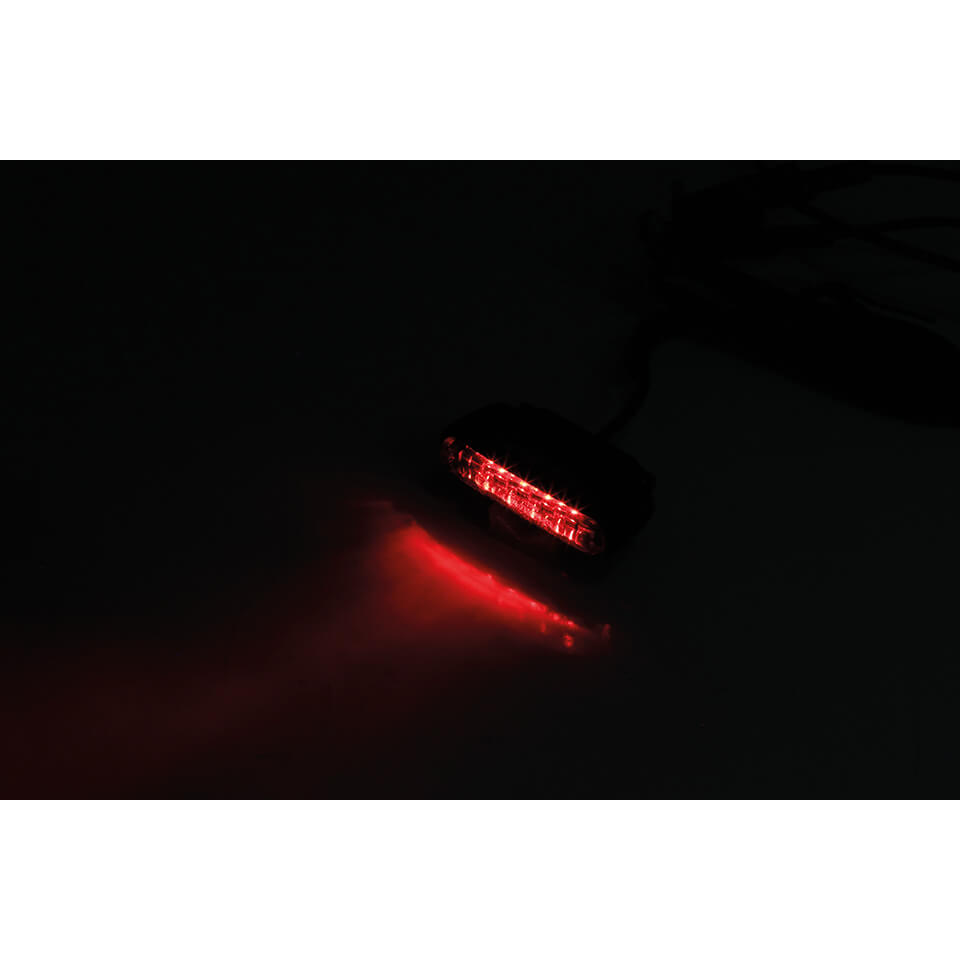 HIGHSIDER LED-Rücklicht ORGANIC rotes Glas - Kama Bike Parts