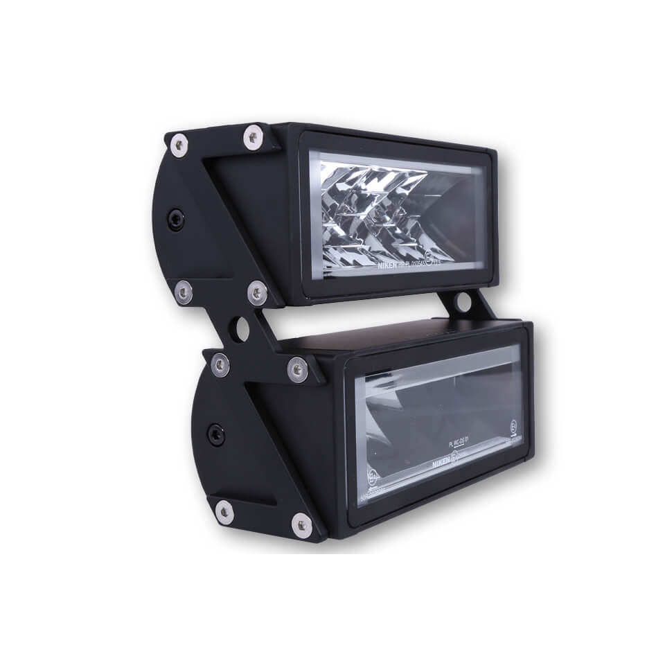 HIGHSIDER LED-Scheinwerfer ULTIMATE mit Z- Halter - Kama Bike Parts