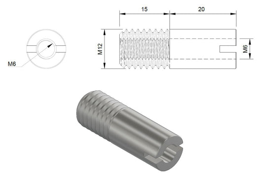 HIGHSIDER Lenkeradapter passend für BMW R nine T - Kama Bike Parts