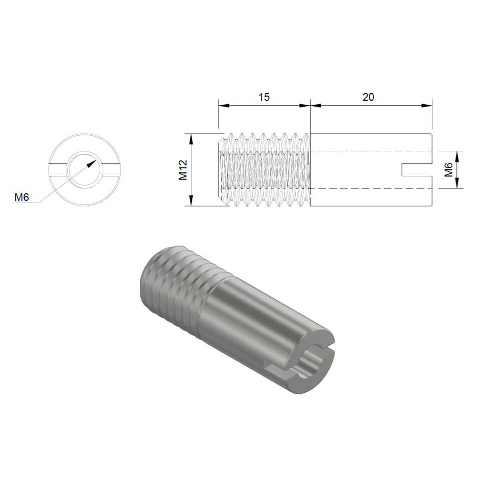 HIGHSIDER Lenkeradapter passend für BMW R nine T - Kama Bike Parts