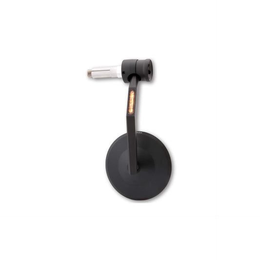 HIGHSIDER MONTANA RIM Lenkerendenspiegel mit LED Blinker/Positionslicht - Kama Bike Parts