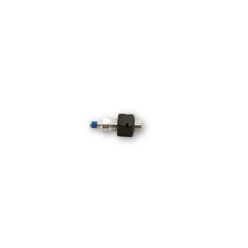HIGHSIDER Spiegeladapter M10 x 1.25 mm Linksgewinde auf M6 schwarz - Kama Bike Parts