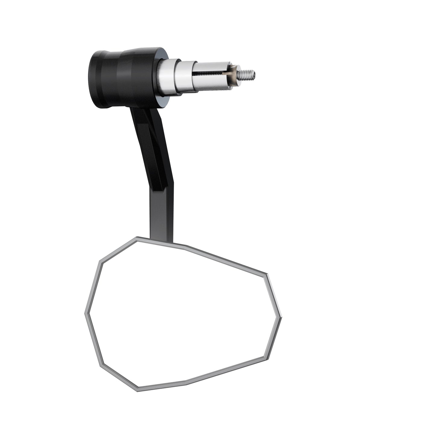 HIGHSIDER STEALTH-RIM X7 Lenkerendenspiegel mit LED Blinker - Kama Bike Parts