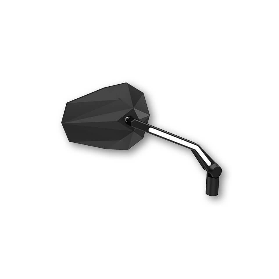 HIGHSIDER STEALTH-X3 Spiegel mit LED Positionslicht - Kama Bike Parts