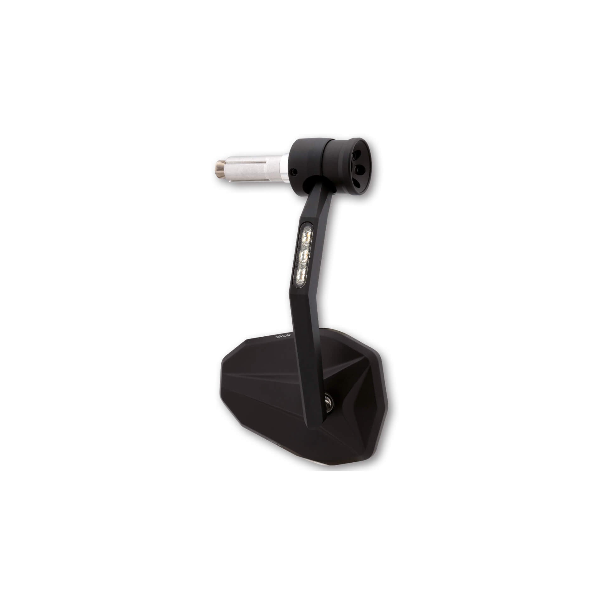HIGHSIDER VICTORY RIM Lenkerendenspiegel mit LED Blinker/Positionslicht - Kama Bike Parts