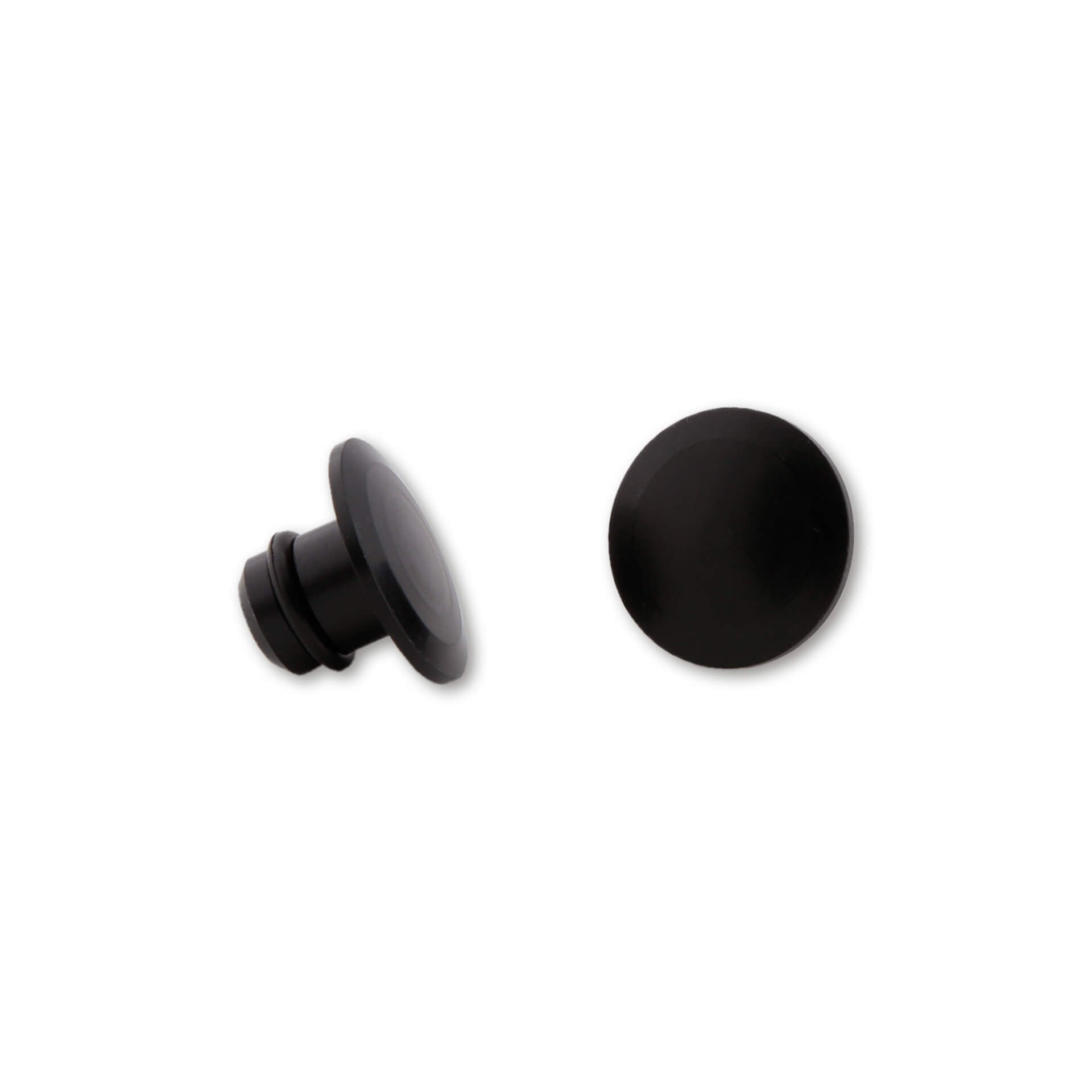 HIGHSIDER CNC Abdeckkappen M10 schwarz - Kama Bike Parts
