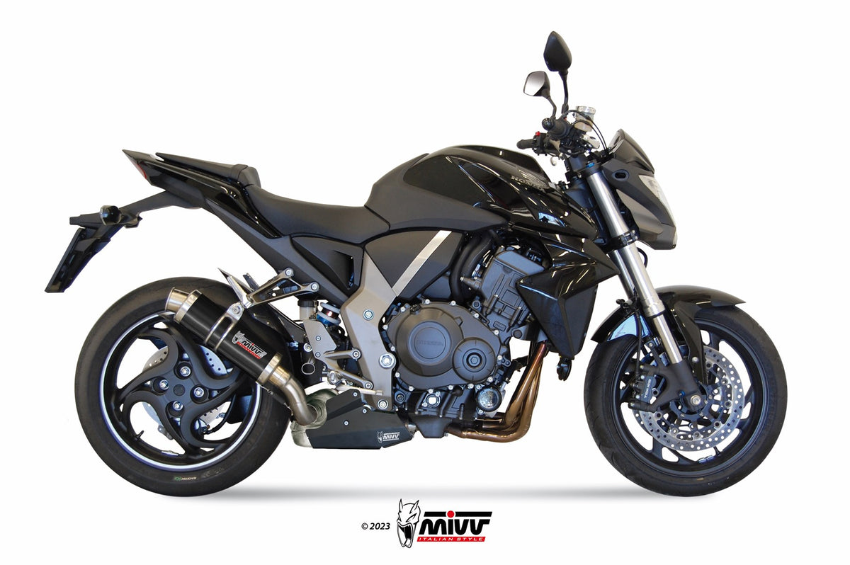 MIVV GP Auspuff schwarz passend für Honda CB 1000 R 2008-2017